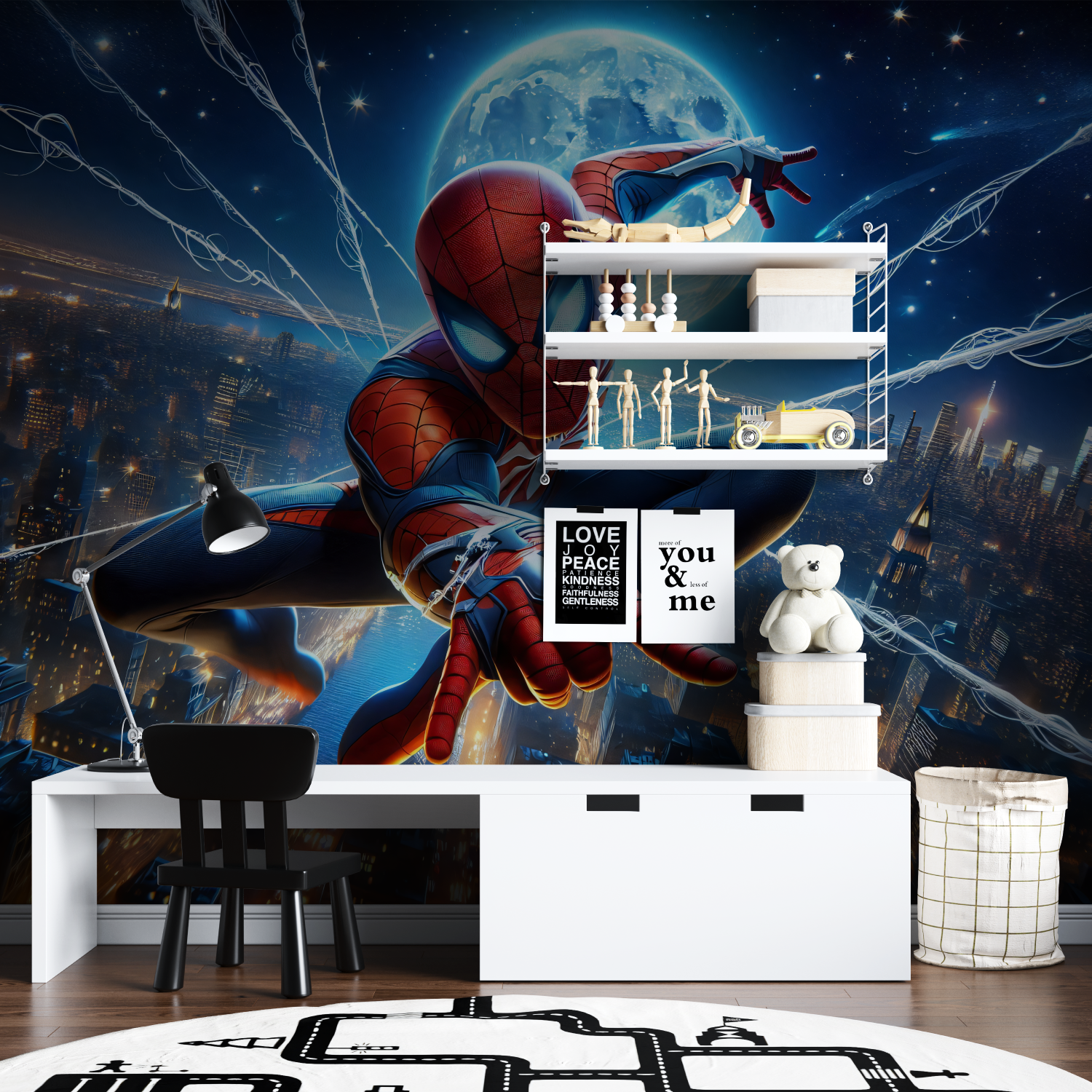Spiderman Wallpaper for Boys' Room | Murals Wallpaper