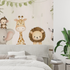 Kid animials safari mural wallpaper tapisserie tendance