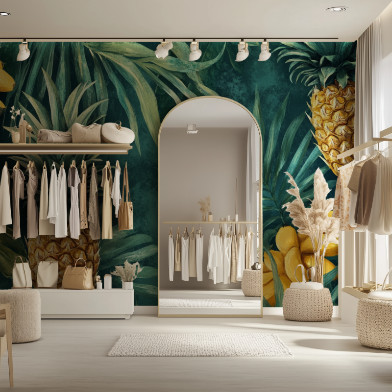 Vintage Tropical Wallpaper | Murals Wallpaper