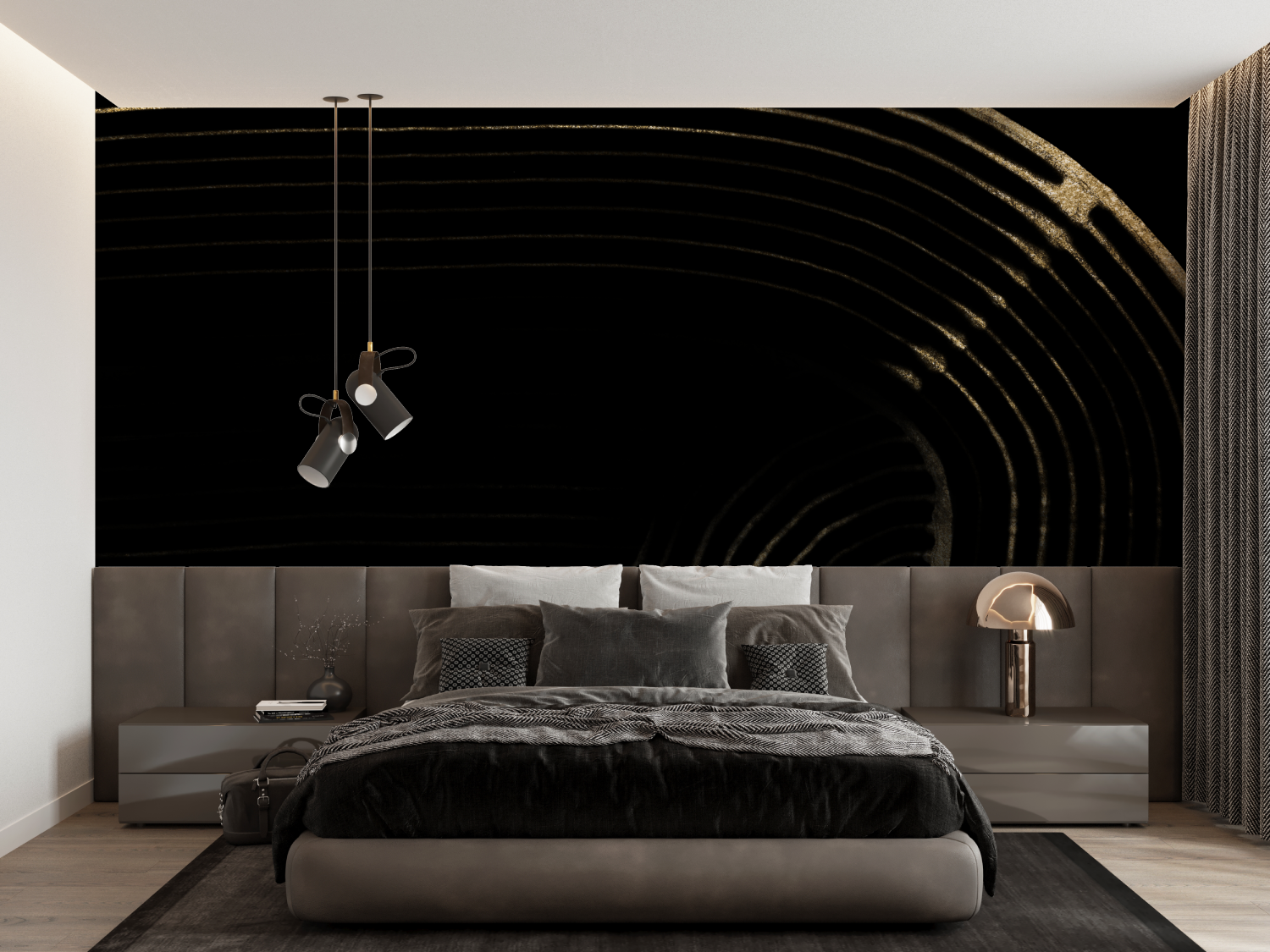 Gold Foil Wallpaper | Murals Wallpaper