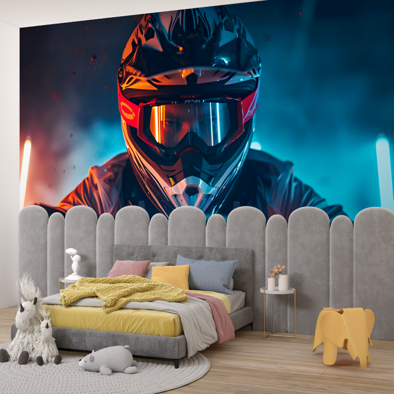LED Motocross Wallpaper | Murals Wallpaper