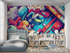 Teen Art Graffiti Design Wallpaper | Murals Wallpaper