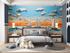 3D Boat Wallpaper for Kids | Murals Wallpaper