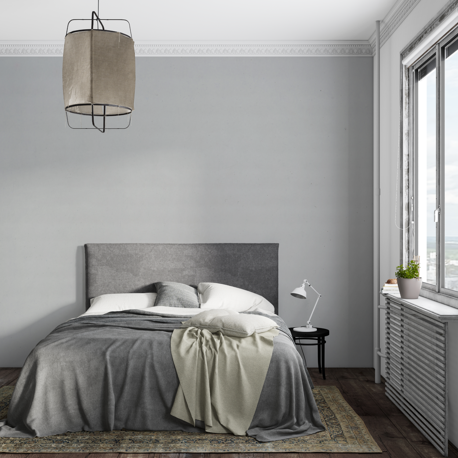 Pearl Gray Wallpaper | Murals Wallpaper