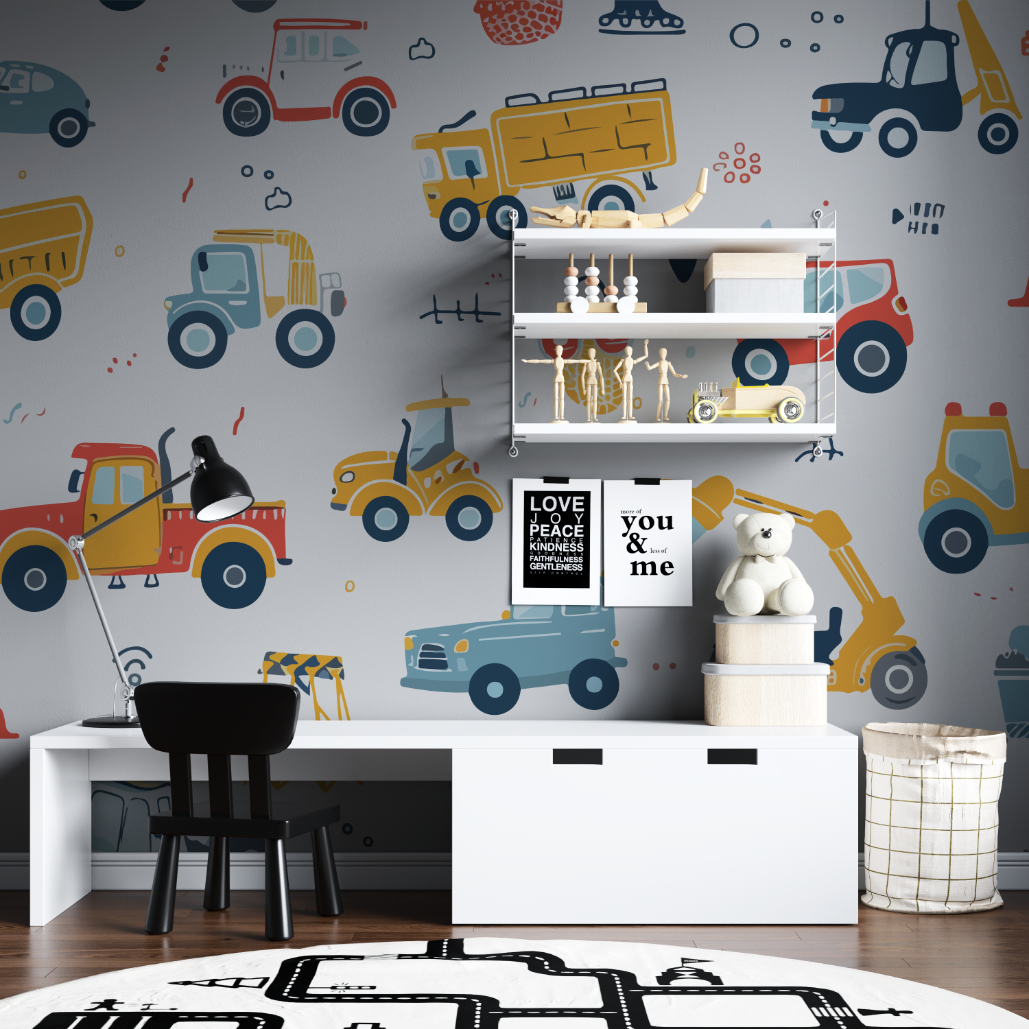 Kids Truck Wallpaper | Murals Wallpaper