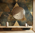 Vintage 3D Triangle Wallpaper | Murals Wallpaper