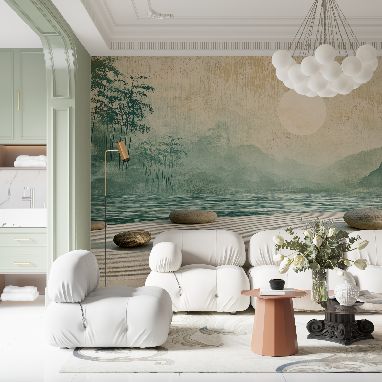 Papier Peint Zen Pour Chambre - Design