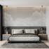 Cocooning clouds mural wallpaper chambre adulte tendance