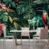Exotic Jungle Watercolor Wallpaper | Murals Wallpaper