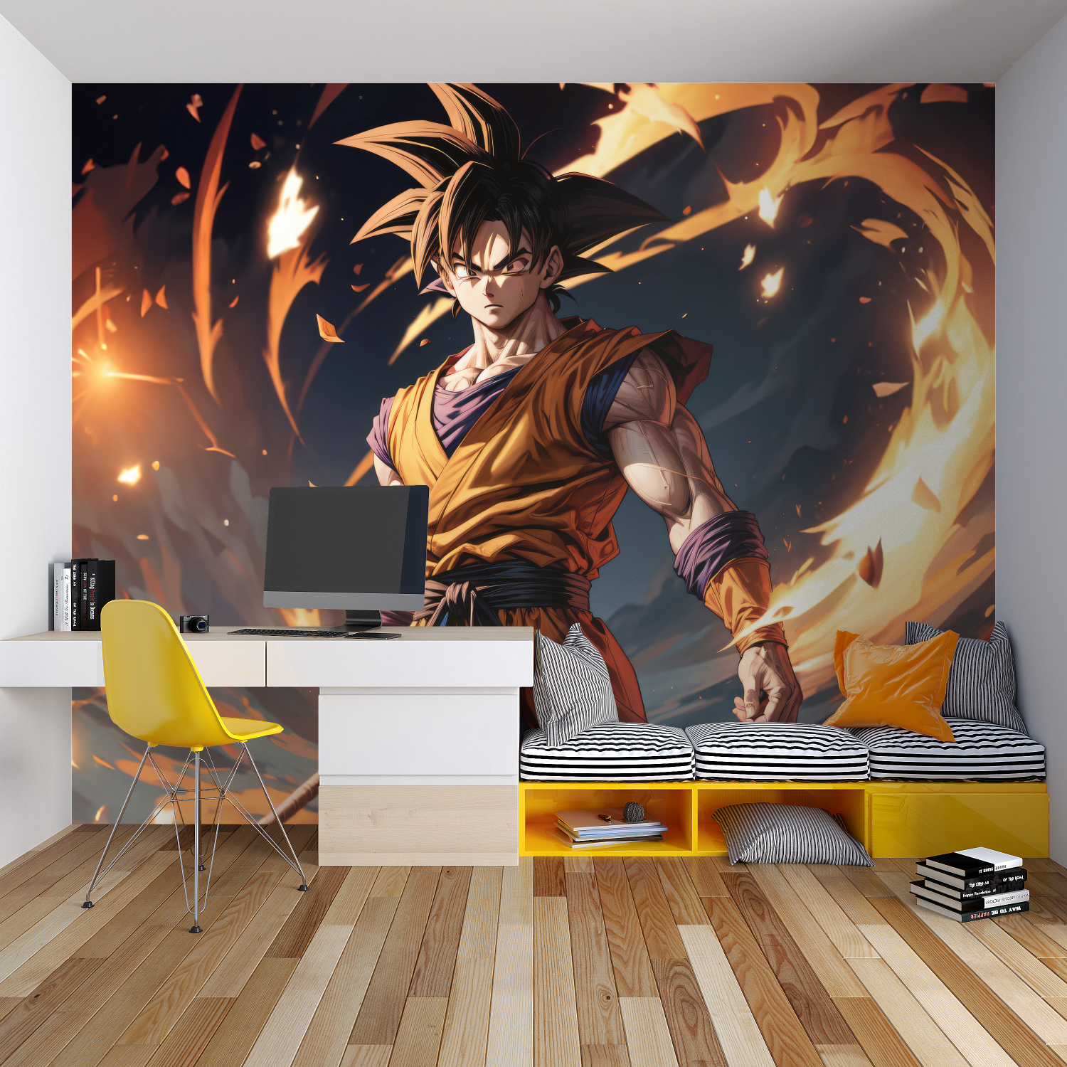 Tapeten Dbz Super Sayan – Tapisserie-Held