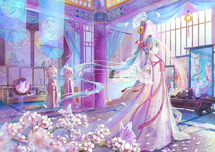 Japanese Manga Wallpaper Fairy Girl | Murals Wallpaper