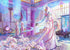 Mural Japanese Manga Fairy Girl Wallpaper