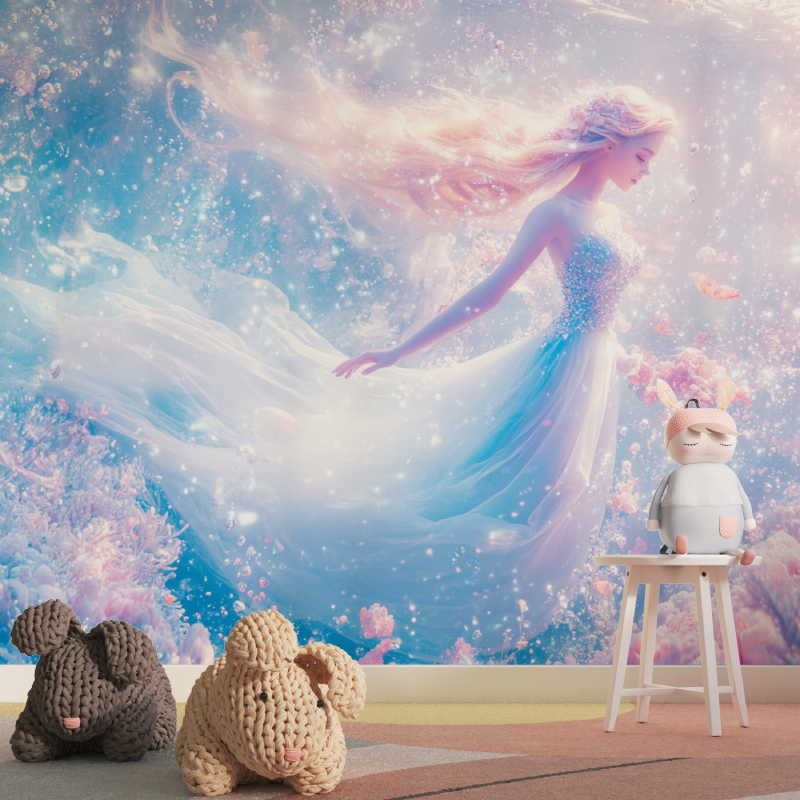 Wonderful Mermaid Wallpaper | Murals Wallpaper