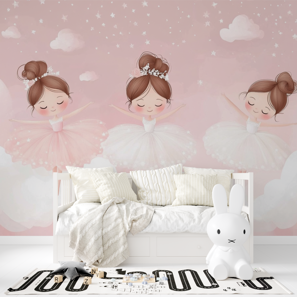 Tapisserie-Tänzerinnen aus Papier