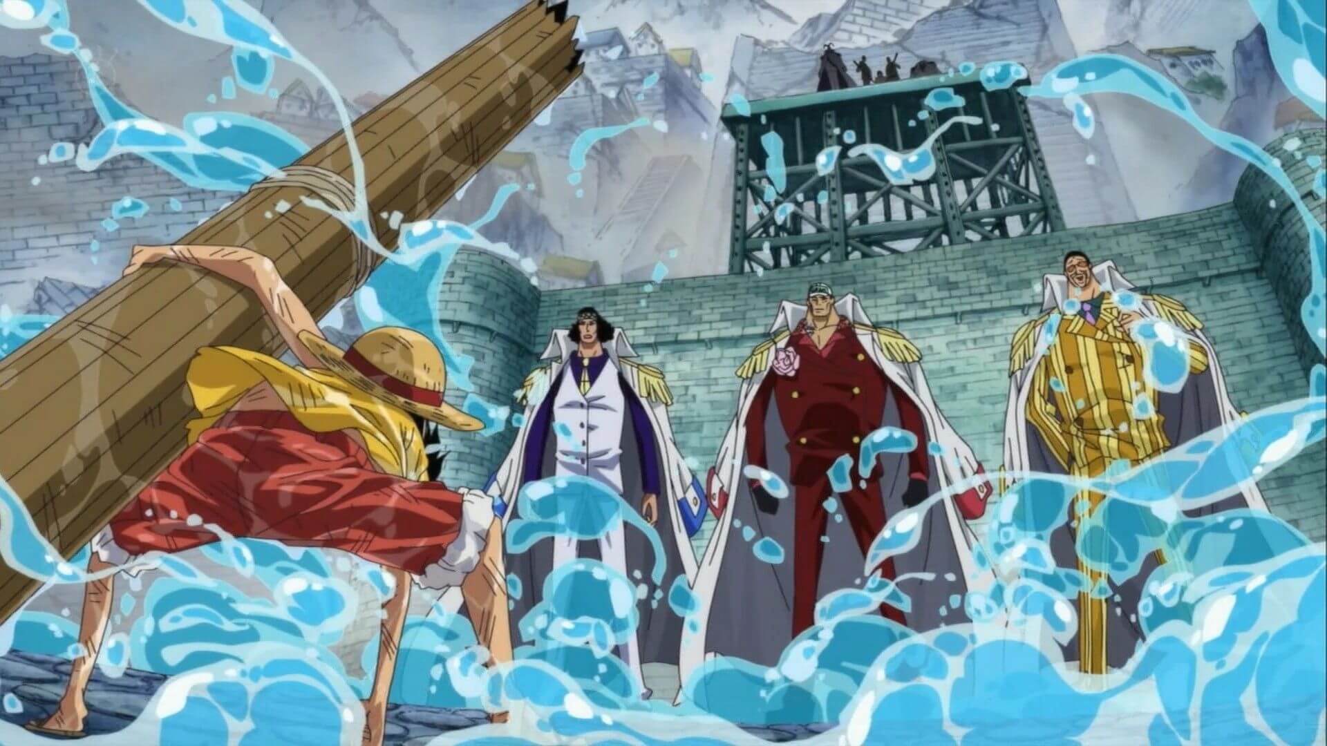 One Piece Marines Wallpaper | Murals Wallpaper