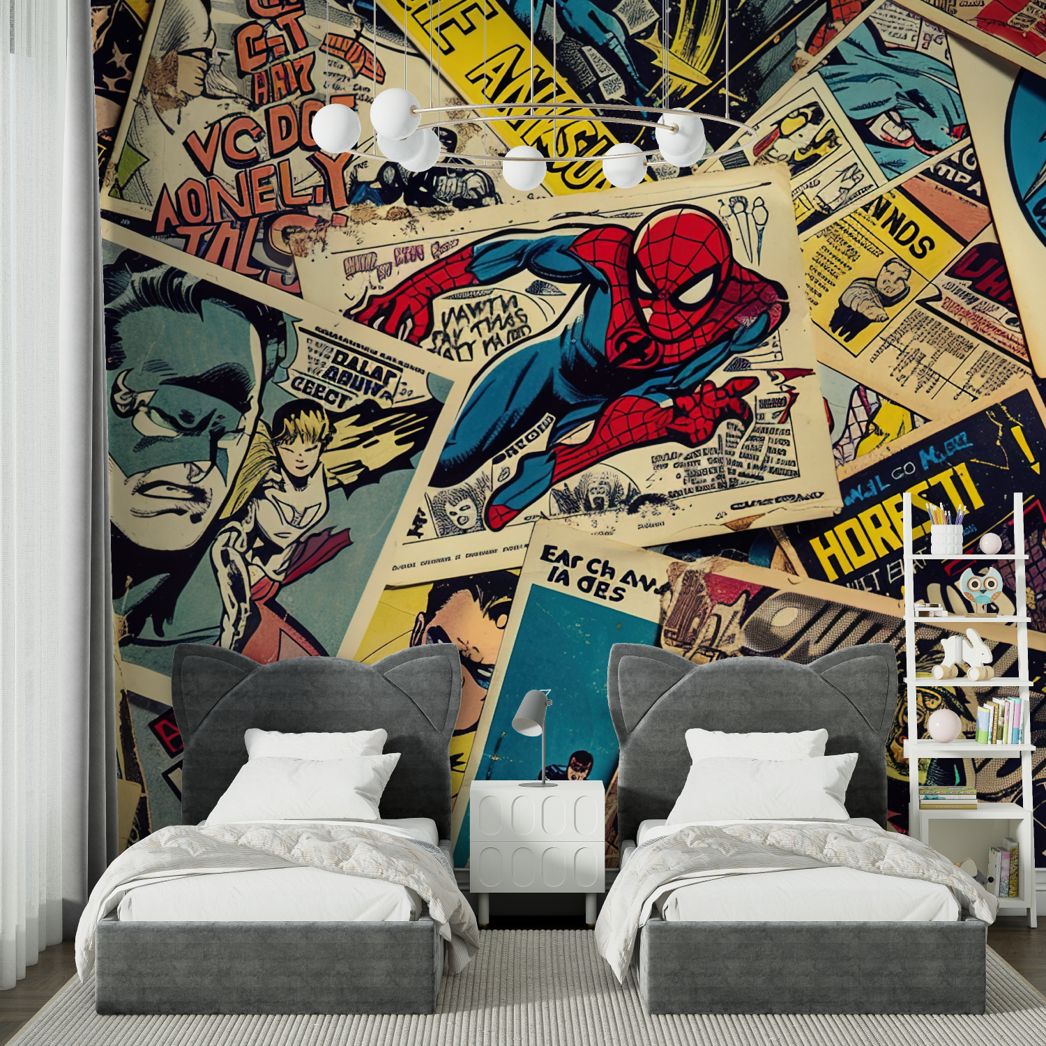 Comic Superhero Wallpaper | Murals Wallpaper