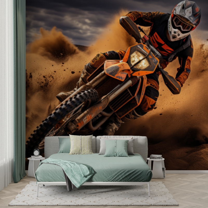 KTM Motocross Wallpaper | Murals Wallpaper