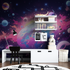 Nebula and Planets Wall Mural Wallpaper | Murals Wallpaper