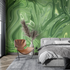 Abstract Green Wallpaper | Murals Wallpaper