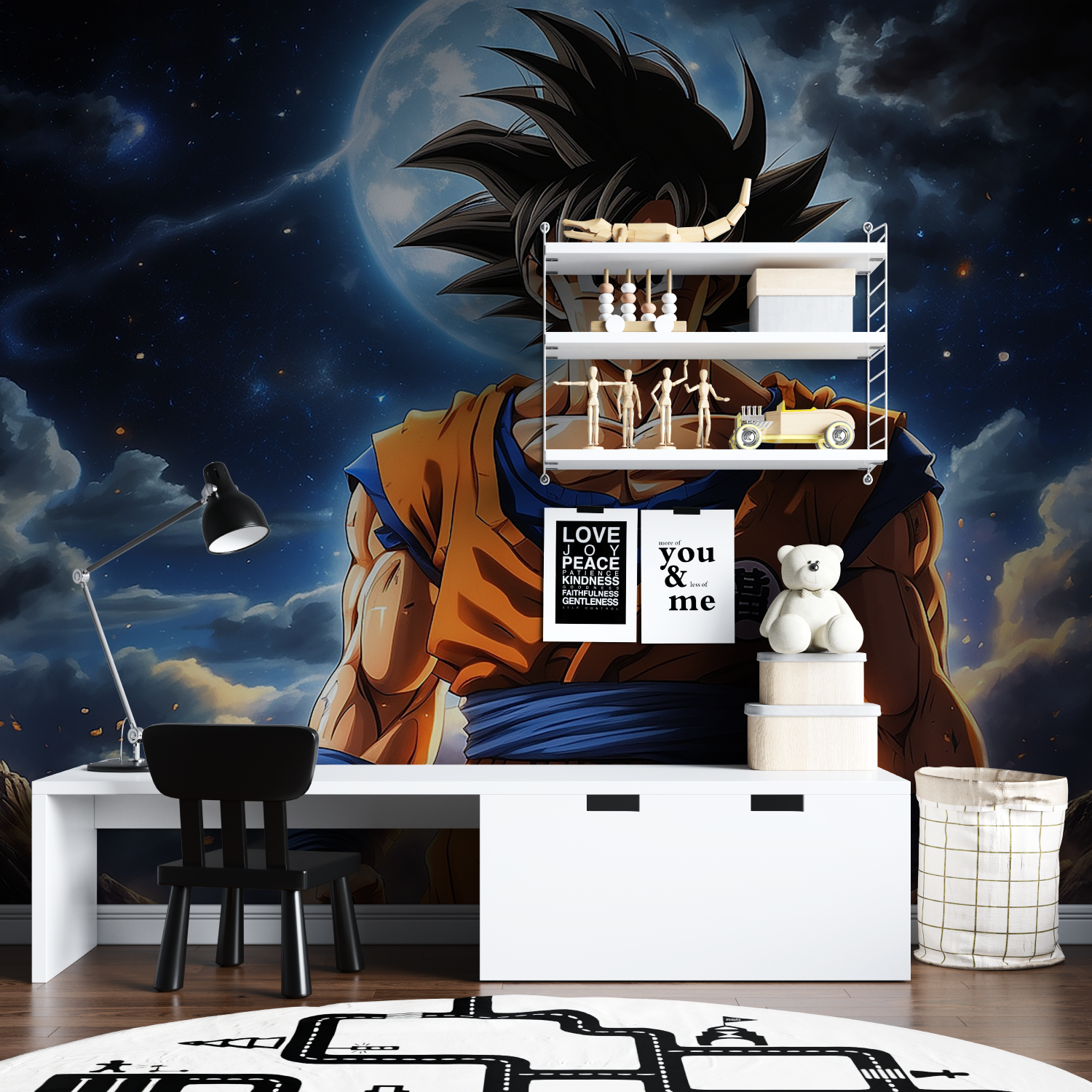 DBZ Goku Wallpaper Room | Murals Wallpaper