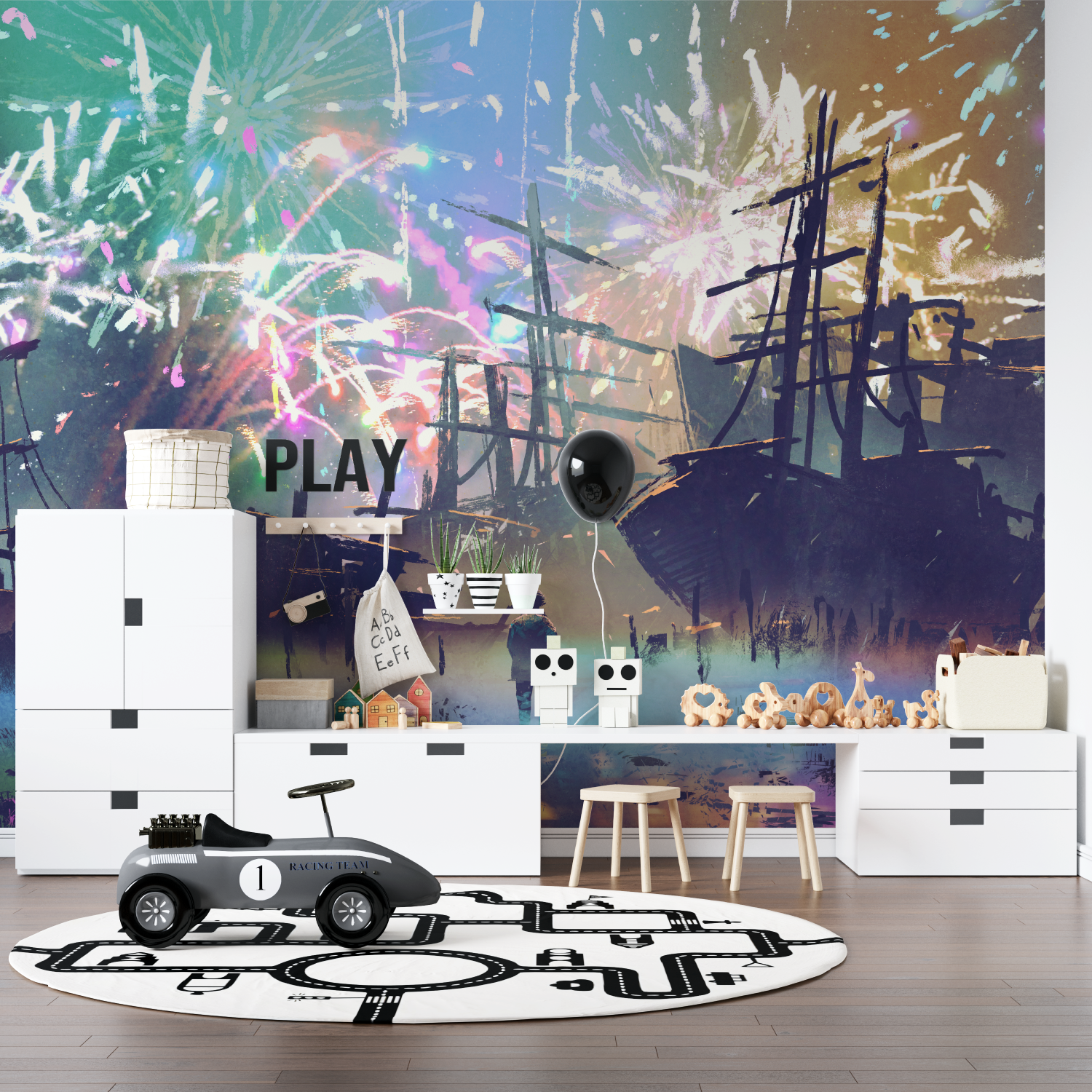 Fireworks Wallpaper | Murals Wallpaper