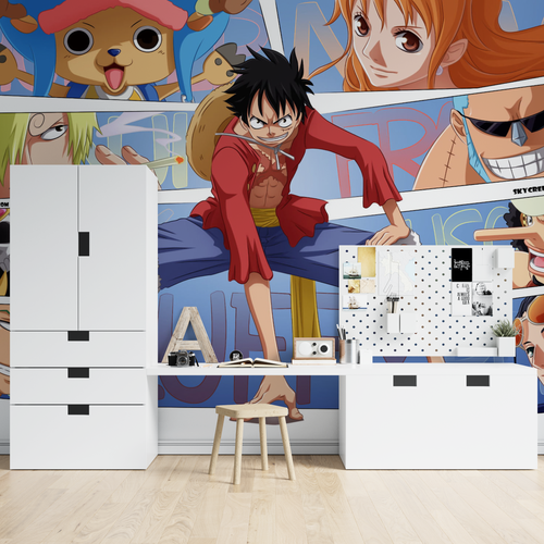 One Piece Mural Wallpaper Murals Wallpaper — free download