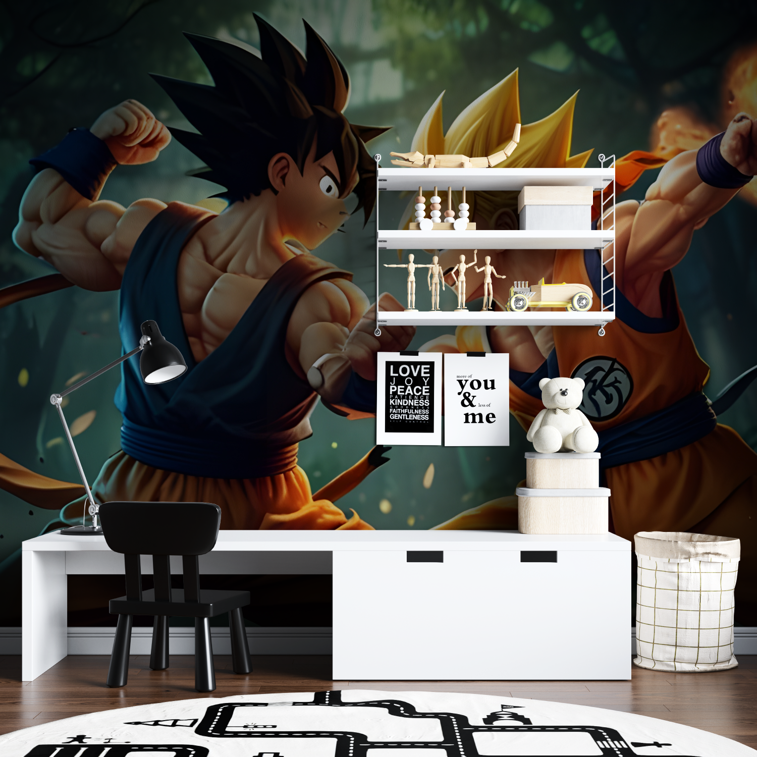 Tapeten Dbz Crossover – Tapisserie-Held
