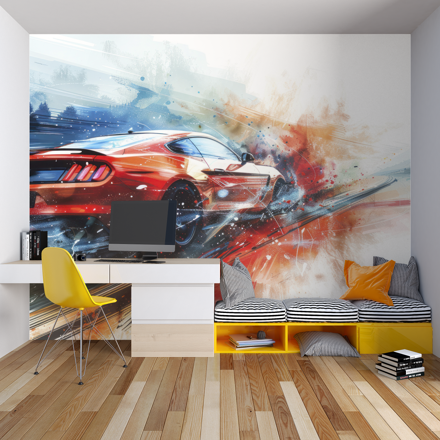 Tapeten Mustang – Tapisserie-Held