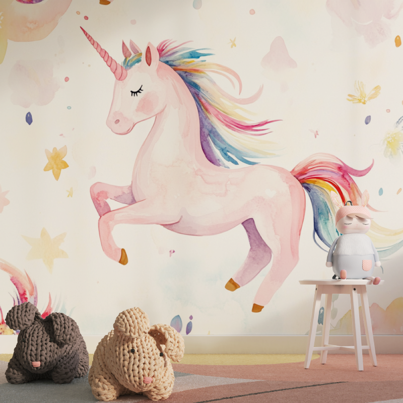 Unicorn Beautiful Ride Wallpaper | Murals Wallpaper