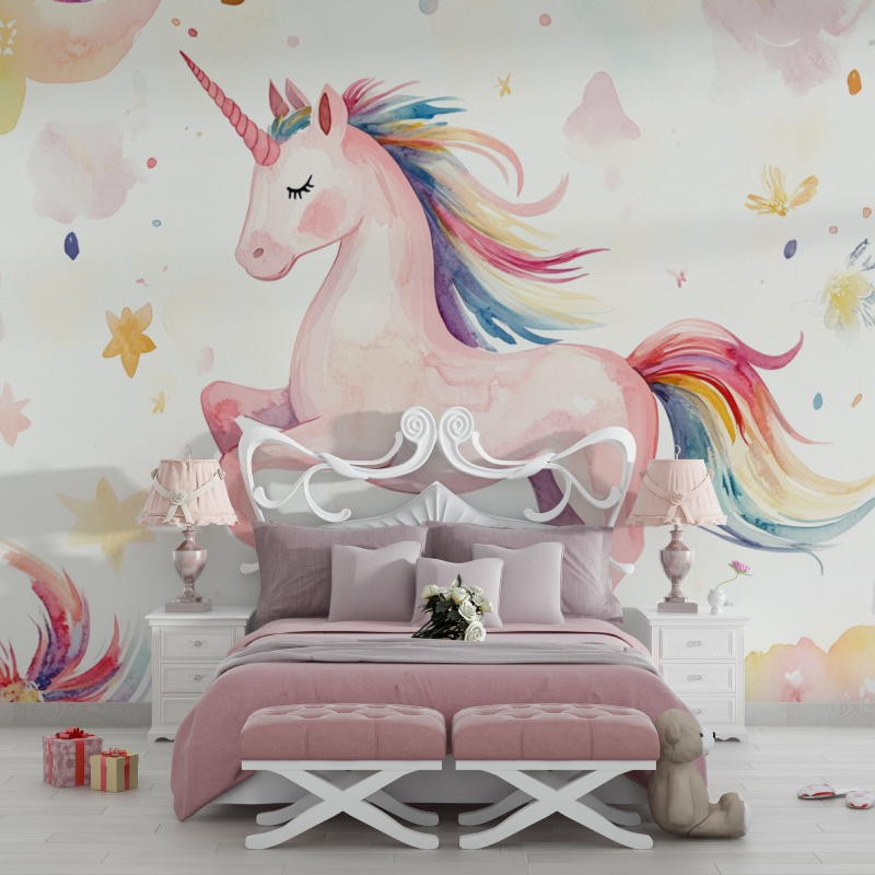 Unicorn Beautiful Ride Wallpaper | Murals Wallpaper