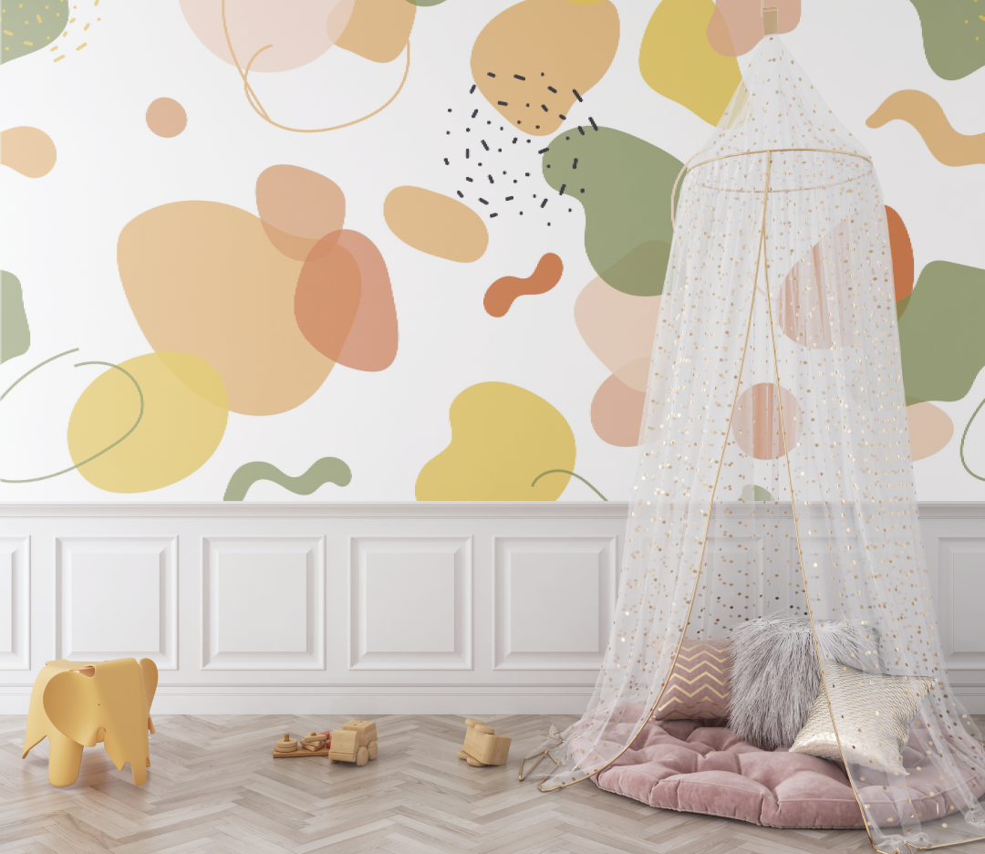 Abstraktes Papier für Babys – Baby Tipi