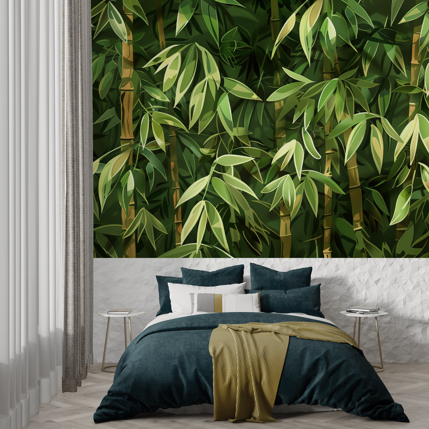 Green Bamboo Wallpaper | Murals Wallpaper