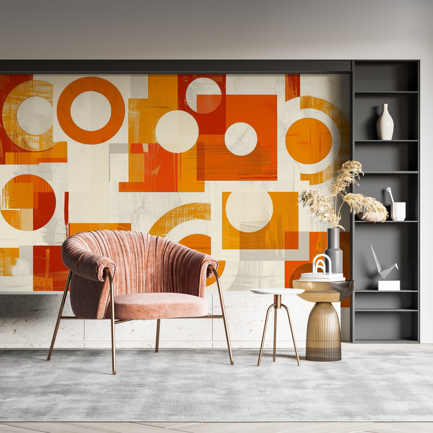 Yellow Orange Wallpaper | Murals Wallpaper