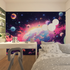 Nebula and Planets Wall Mural Wallpaper | Murals Wallpaper