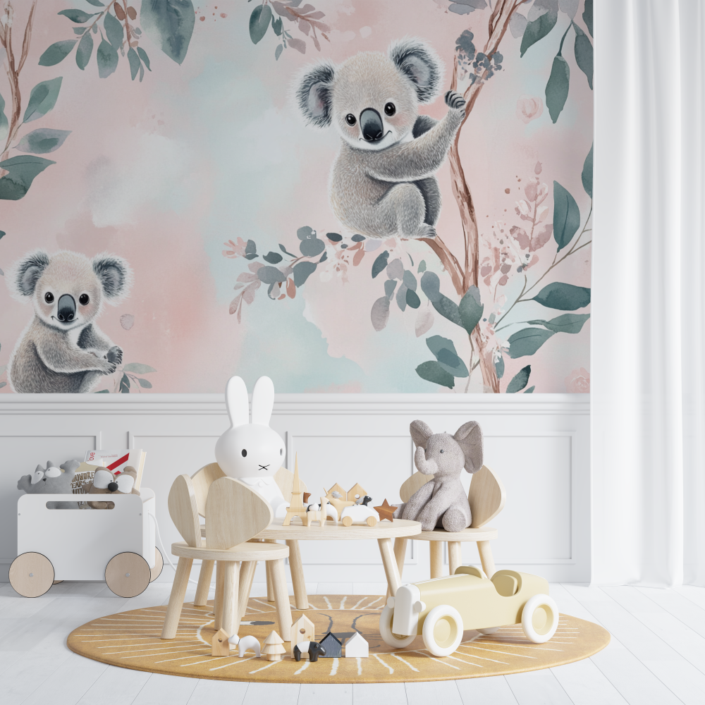 Koala Wallpaper and Cozy Atmosphere | Murals Wallpaper