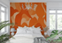 Orange Tone Wallpaper | Murals Wallpaper