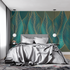 Teal Art Deco Wallpaper | Murals Wallpaper