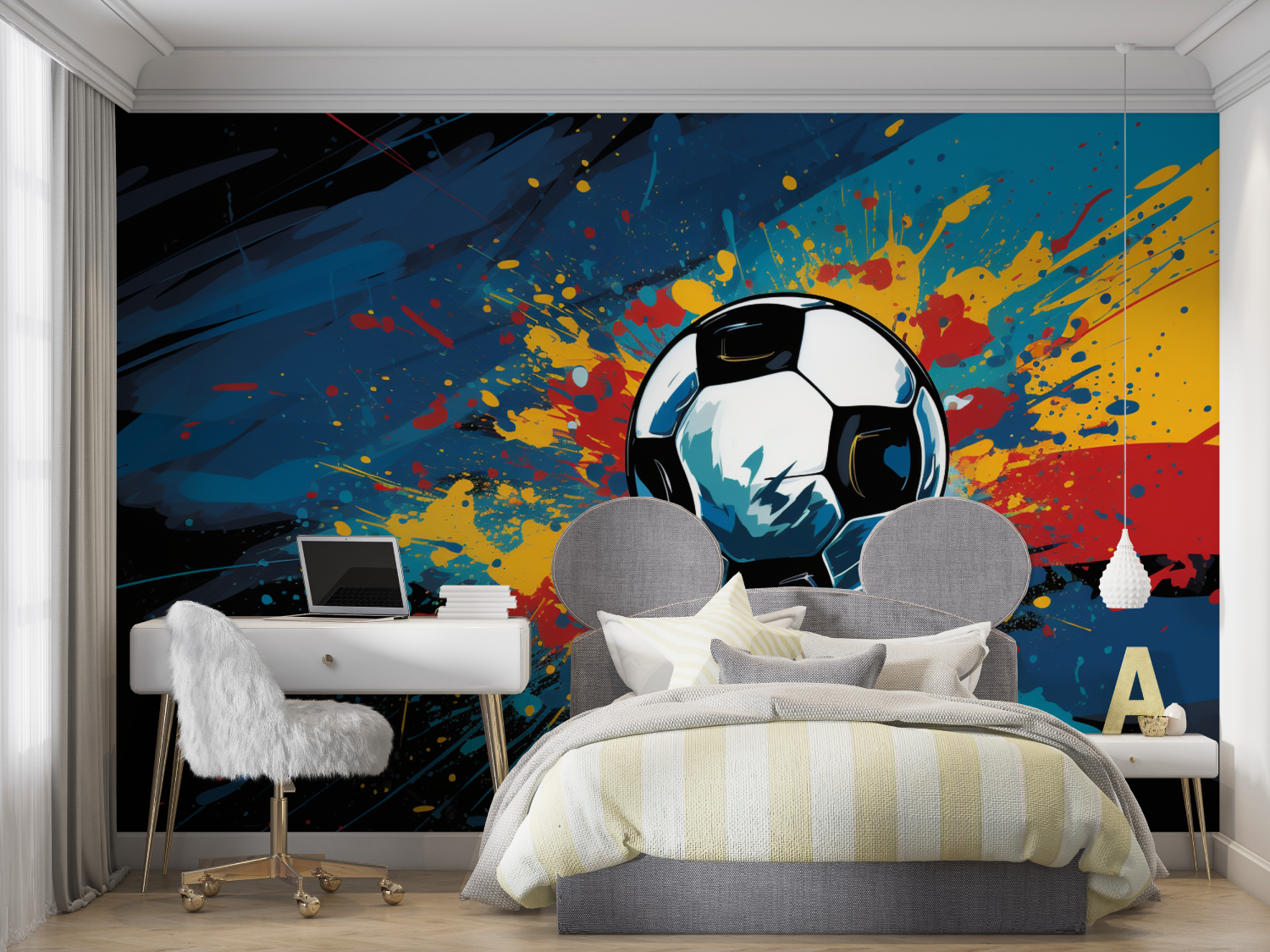 Vintage Football Wallpaper | Murals Wallpaper