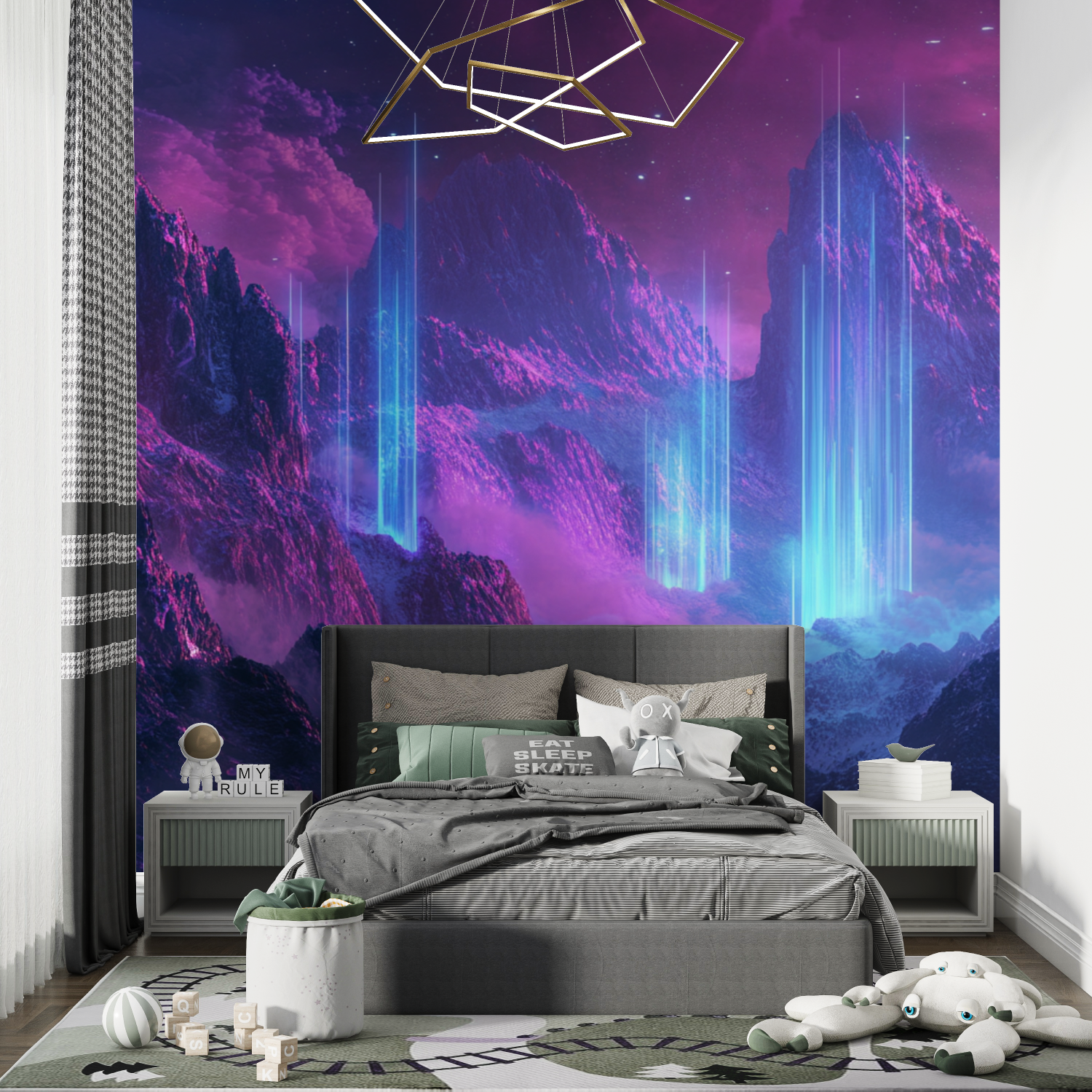 Virtual Landscape Wallpaper | Murals Wallpaper