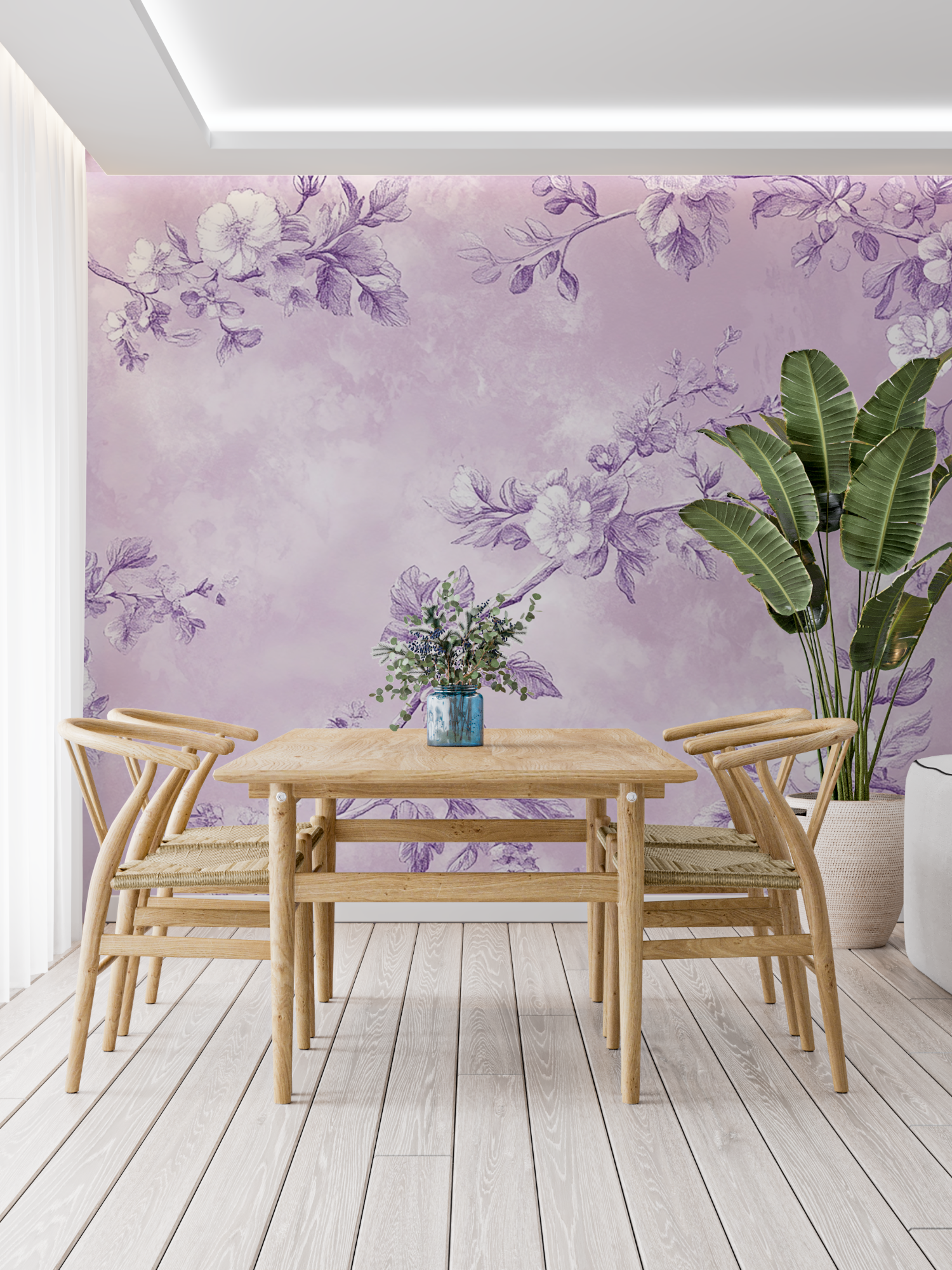 Lavender Mauve Wallpaper | Murals Wallpaper