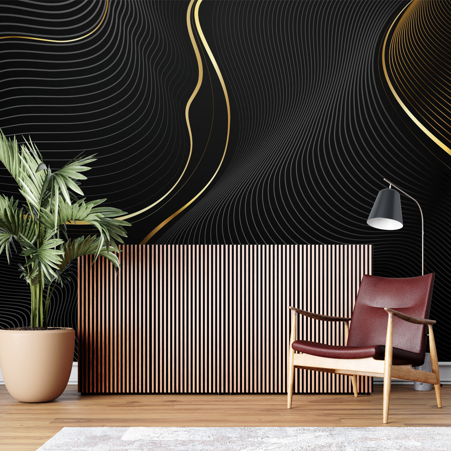 Black Bedroom Wallpaper | Murals Wallpaper
