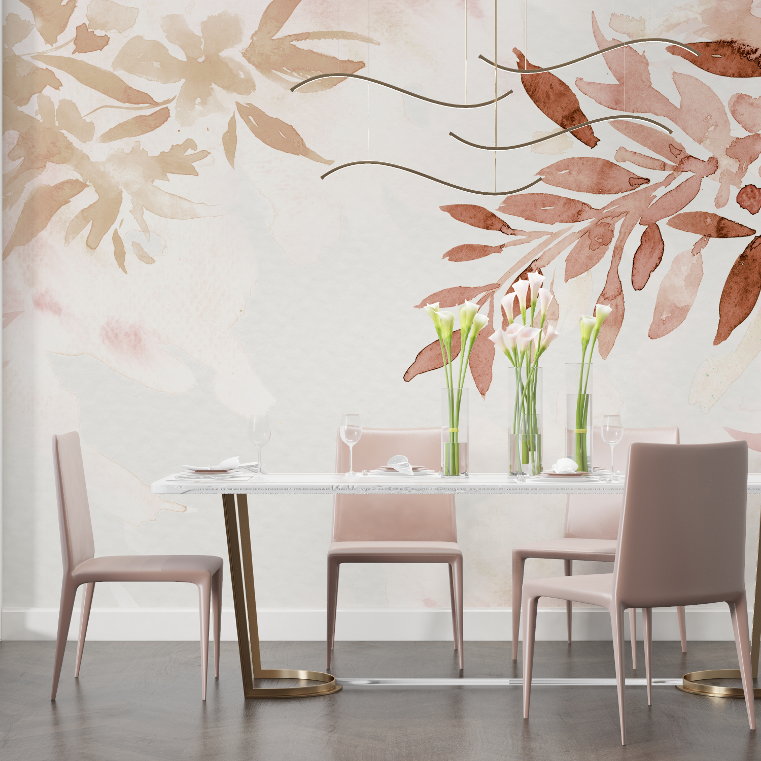 Terracotta Wallpaper for Bedroom | Murals Wallpaper