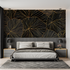 Gold Wallpaper Bedroom | Murals Wallpaper