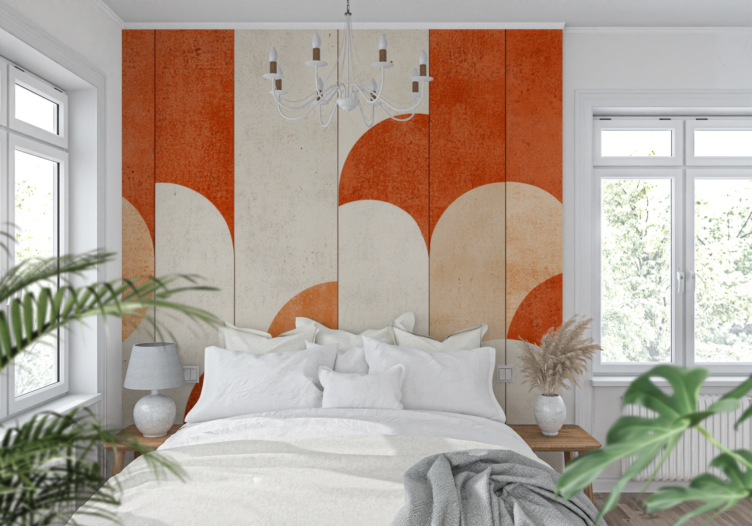 Terracotta Wallpaper Scandinavian Spirit | Murals Wallpaper