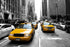 New York Yellow Car Wallpaper | Murals Wallpaper