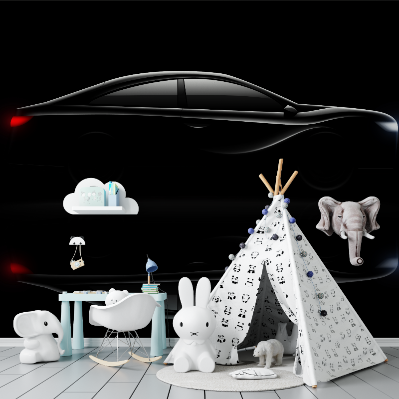 Black Car Wallpaper | Murals Wallpaper