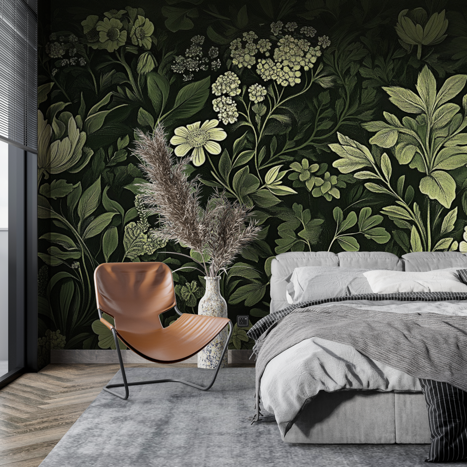 Black and Blue Wallpaper | Murals Wallpaper