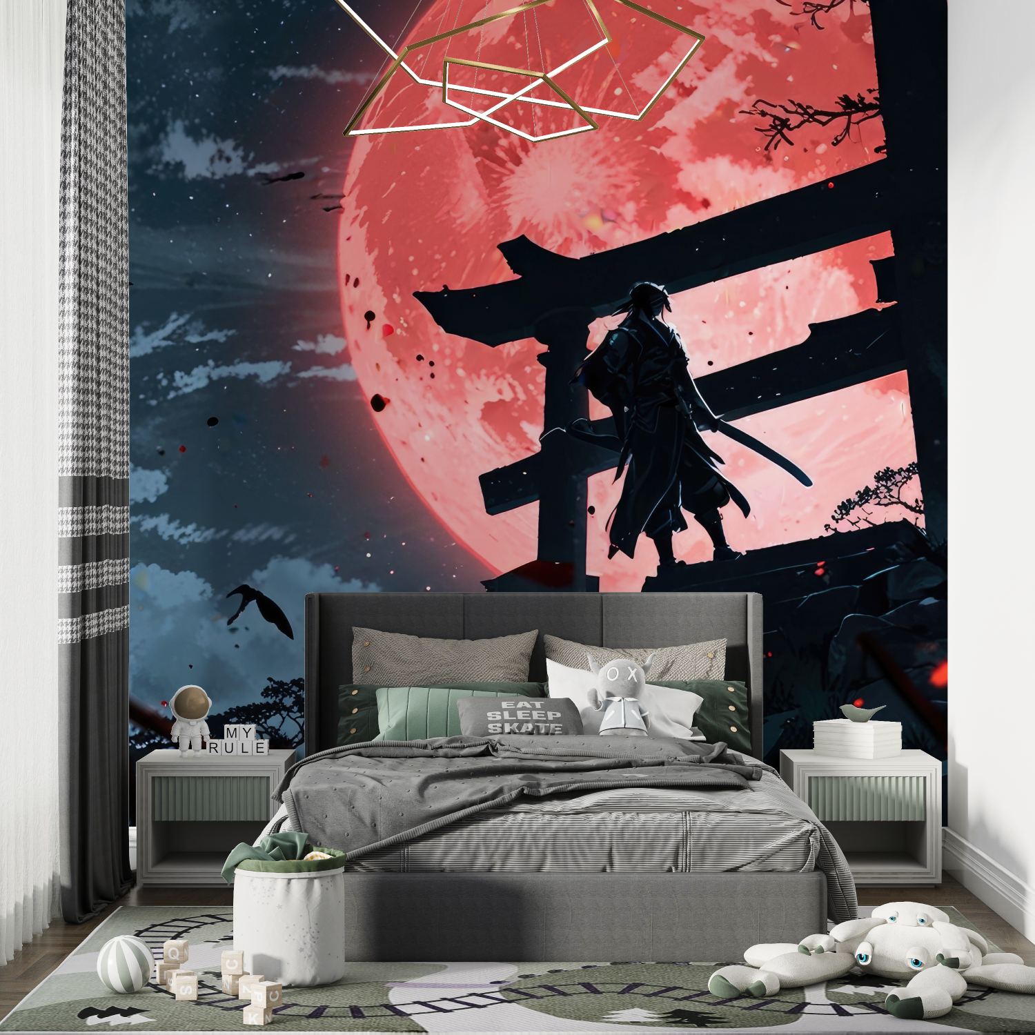Anime Wallpaper for Teen Room | Murals Wallpaper