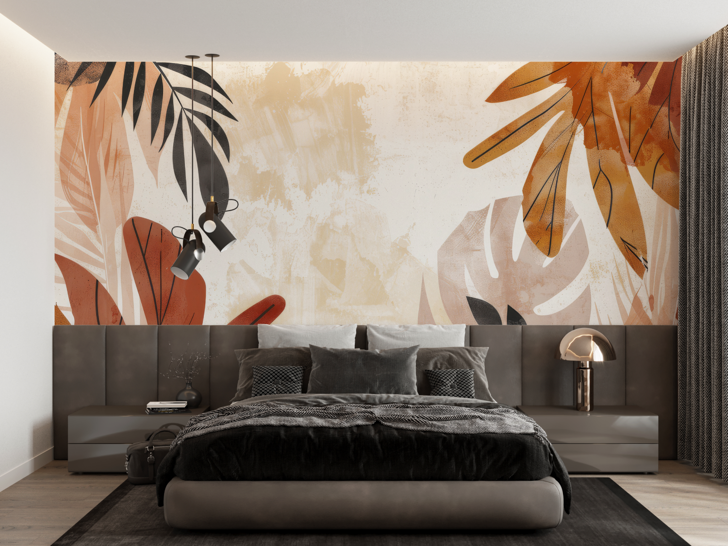 Terracotta Wallpaper Living Room | Murals Wallpaper