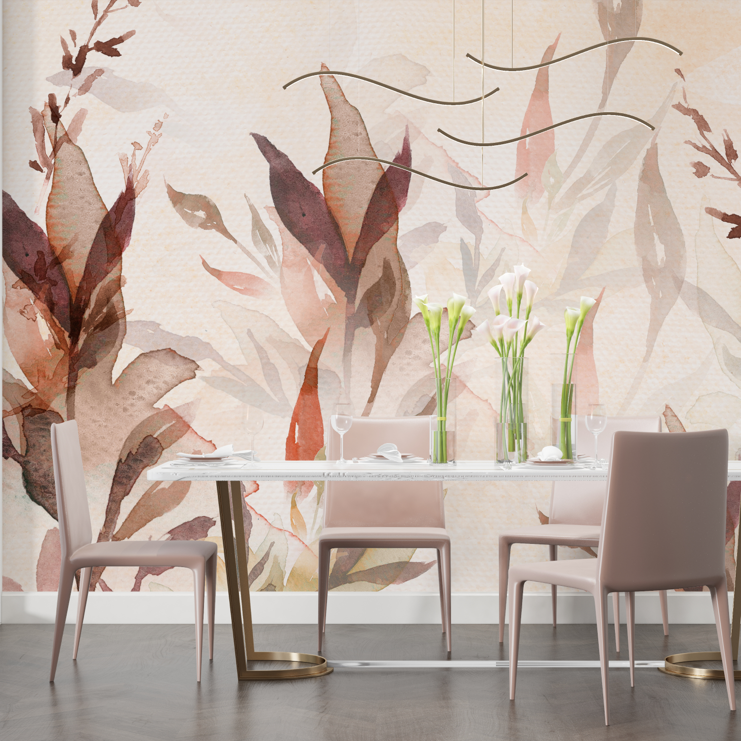 Cocooning Living Room Wallpaper | Murals Wallpaper
